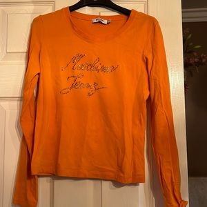 Long sleeve Moschino top
